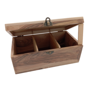 Boîte en bois de noyer