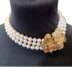 Collier 3 rangs